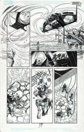 Jorge Coelho - Rocket Raccoon - Grounded #4, p.14 - Planche originale