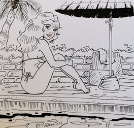 Bruno Di Sano - Rubine - Pamela Sue - Original Illustration