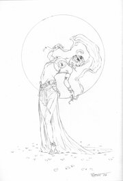 Olivier Roman - Mata HARI 4 - Original Illustration