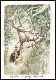 Marc Hardy - Hommage à JUNGLA - Original Illustration