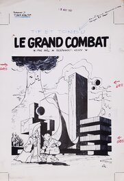 Will - "le Grand Combat" Tif et Tondu - Original Cover