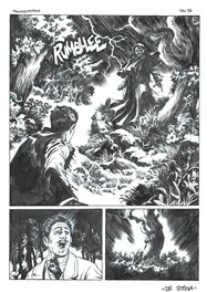 Comic Strip - De Stena, Frankenstein di Mary Shelley, planche n°56, 2015.