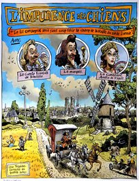 Nicolas Dumontheuil - » L’Impudence des chiens » – Planche originale n° 1 – Nicolas Dumontheuil - Comic Strip
