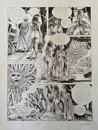 Planche originale - Druuna morbus gravis T1 planche :16