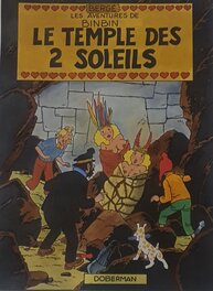 Jacques Géron - Le temple des 2 soleils - Couverture originale