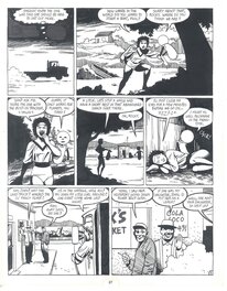 Jaime Hernandez - Love & Rockets - Planche originale