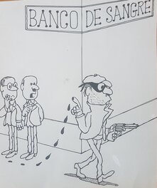 Quino - Quino - Banco de Sangre - Planche originale