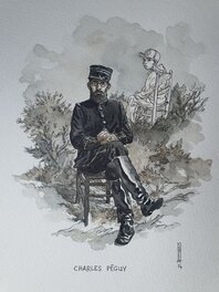 Maël - Charles PEGUY - Chroniques - Original Illustration