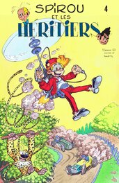 Fran Carmona - Spirou ET LES HERITIERS - Couverture originale