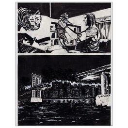 Métal Hurlant - Planche originale