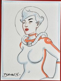 Dominique Bertail - Yoko Keren - Infinity 8 - Original Illustration