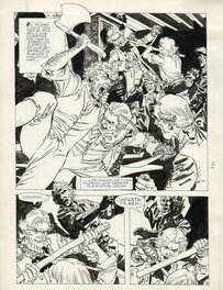 Domingo Mandrafina - 1980 - Tusk - Planche originale