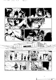 Manuel Garcia - La terre des vampires - Planche originale