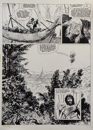 Planche originale - Thorgal La cité du dieu perdu