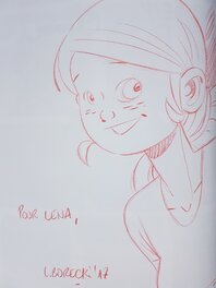 Dédicace de Borecki dans La vie compliquée de Léa Olivier tome 5