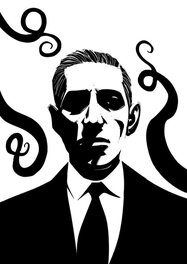 Kevin Keane - H.p. Lovecraft - Original Illustration