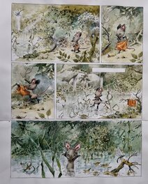 René Hausman - Chlorophylle et le monstre des trois sources - Comic Strip