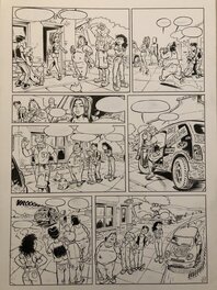 Jan Bosschaert - Sam "Dubbel en Dwars" - Comic Strip