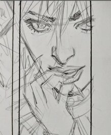 Wip Graphite before ink last panel NYX 2/11/20 on social media