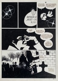 Eduardo Risso - Boy Vampiro - Je suis un vampire - La Destruction - Planche originale