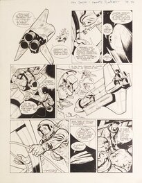 Albert Weinberg - Dan Cooper - Navette Spatiale, Planche 34 - Comic Strip