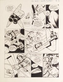 Albert Weinberg - Dan Cooper - Navette Spatiale, Planche 34 - Planche originale