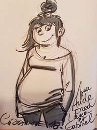 Dédicace de Darasse dans Tamara tome 15
