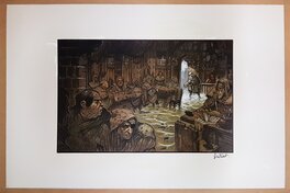 Vincent Dutrait - Knights of the Grail p111 - Original Illustration