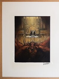 Vincent Dutrait - Knights of the Grail p123 - Original Illustration