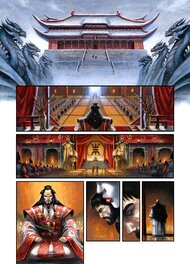 Sébastien Grenier - La Cathedrale des Abymes t4 page 12 - Planche originale