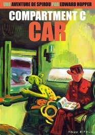 Manu Ripoll - Spirou: COMPARTMENT C CAR - Original Cover