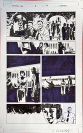 Laurence Campbell - Planche originale Deadpool Noir / Deadpool Pulp N°2 page 4 - Comic Strip