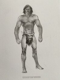 Stevan Subic - Tarzan - Illustration originale