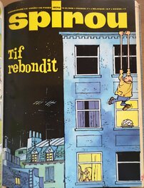 Couverture du journal Spirou n° 1570 (16 mai 1968) Couverture du journal Spirou n° 1570 (16 mai 1968)