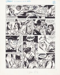 René Follet - René Follet | 1982 | Steven Severijn: Cowboys en de mafia: planche 2 - Comic Strip