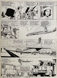 Planche originale - Marc Dacier - Chasse à l'homme - T11 p2