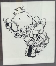 Janry - Janry / Le Petit Spirou - Illustration originale