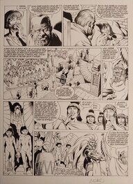 Jean-Yves Mitton - Quetzalcoatl tome 1 planche 33 - Planche originale