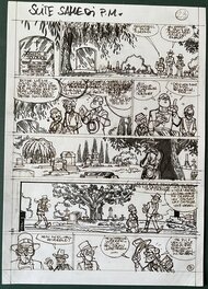 Bruno Gazzotti - Planche préparatoire SODA GAZZOTTI Page 23 - Original art