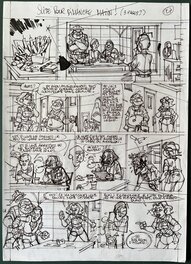 Bruno Gazzotti - Planche préparatoire SODA GAZZOTTI Page 27 - Original art