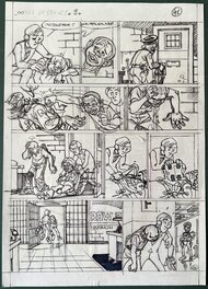 Bruno Gazzotti - Planche préparatoire SODA GAZZOTTI Page 41 - Œuvre originale