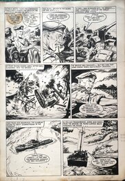 Ferdinando Tacconi - Commando one n°14, planche originale #3 - Comic Strip