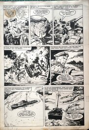 Ferdinando Tacconi - Commando one n°14, planche originale #3 - Planche originale