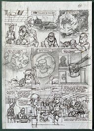 Bruno Gazzotti - Planche préparatoire SODA GAZZOTTI Page 12 - Original art