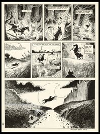 Christophe Blain - 1999 - Blain - Donjon Potron-Minet - Tome 1 (PL 45-54) - Planche originale