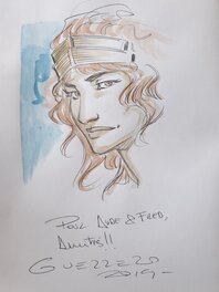 Dédicace de Guerrero dans Gloria Victis tome 4