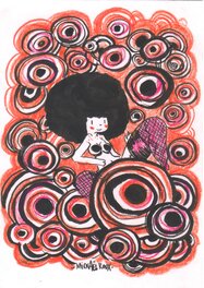 Mickael Roux - Mickaël Roux - Funky - Original Illustration