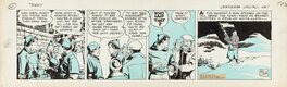 Planche originale - Terry and the Pirates