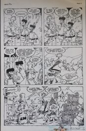 Sergio Aragonés - Groo #3 page 9 - Planche originale