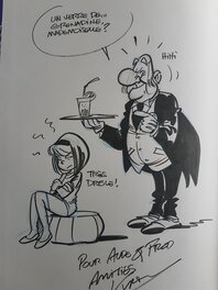 Dédicace de Krings dans la Ribambelle tome 8 TL